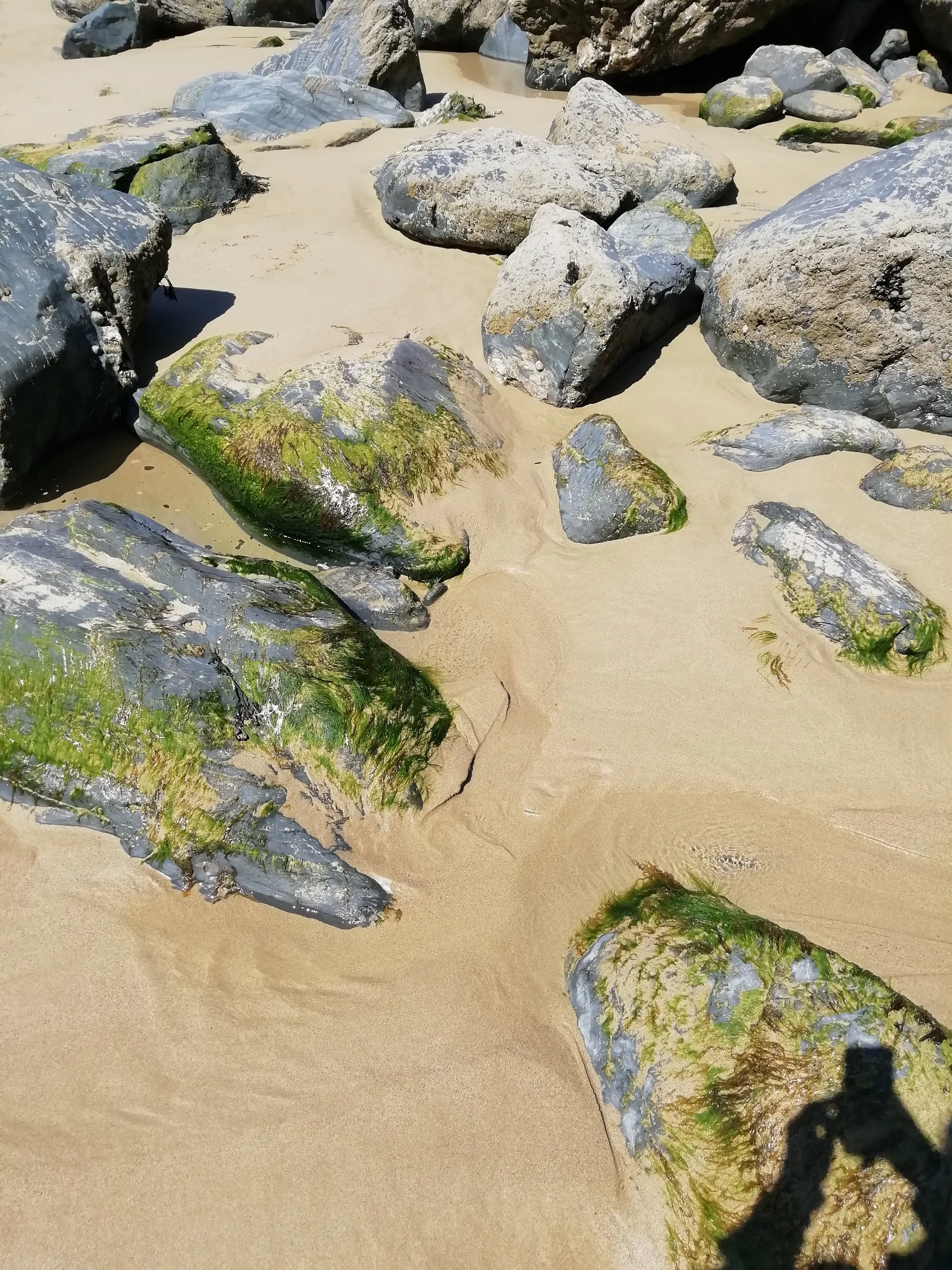 Photo rocher sable projets engagés Émilie Broquet