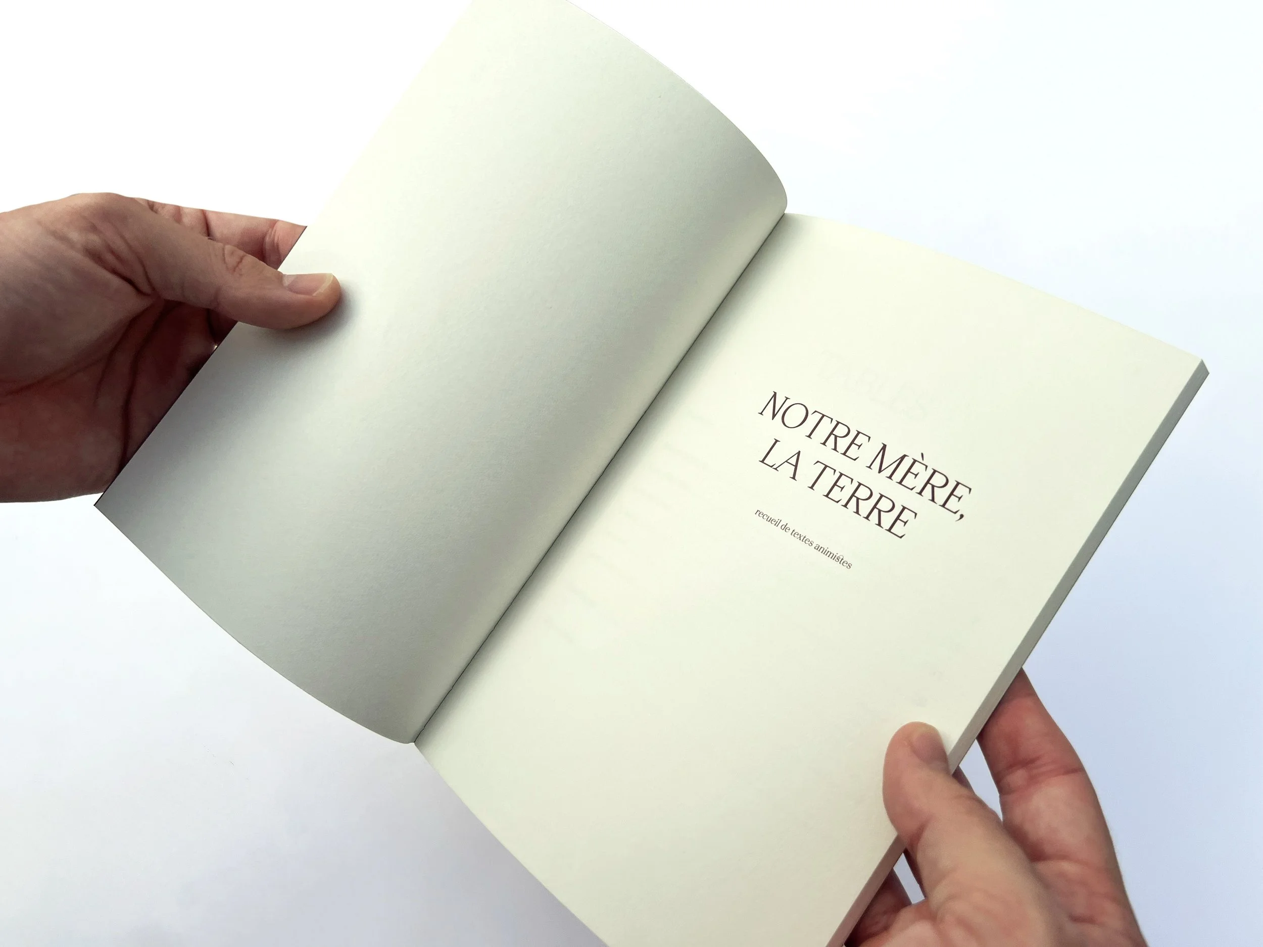 Recueil impressions lumen Eco Perceptio Animisme vivant Émilie Broquet