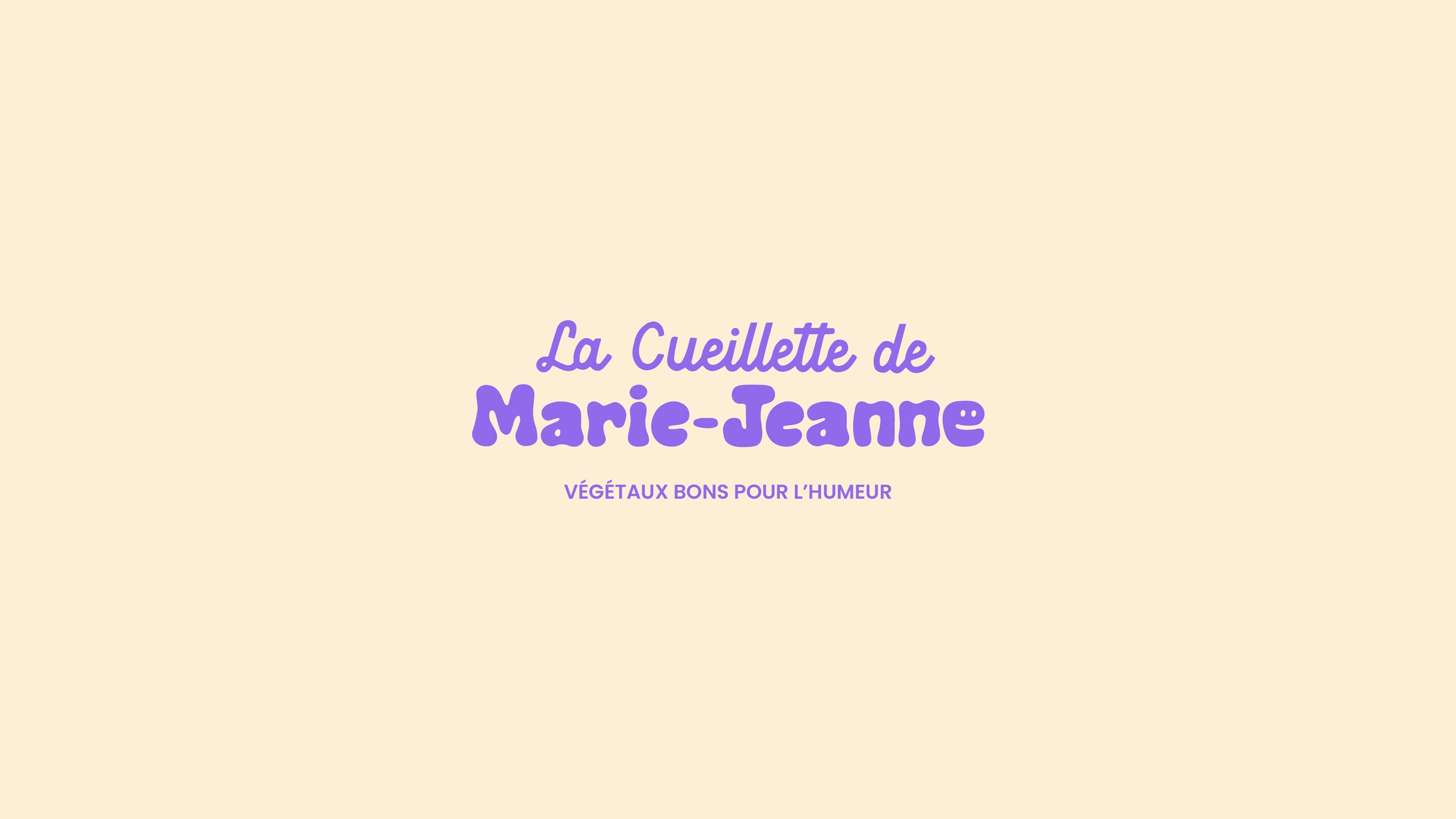 La Cueillette de Marie-Jeanne