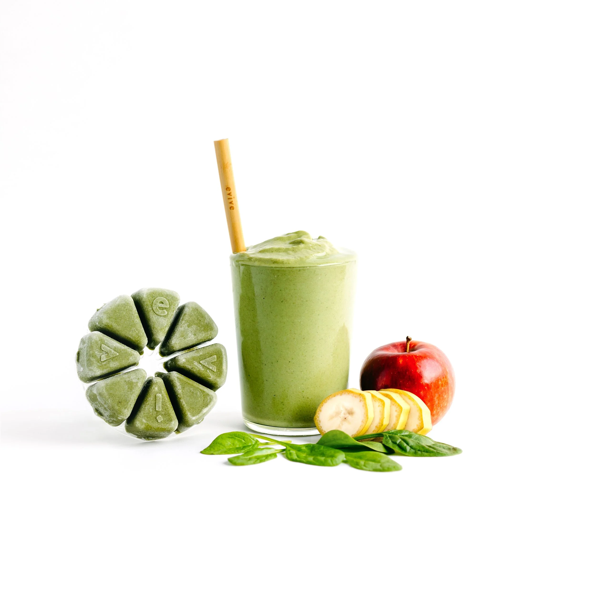 Photographie culinaire de smoothie pour Evive – stylisme et direction artistique