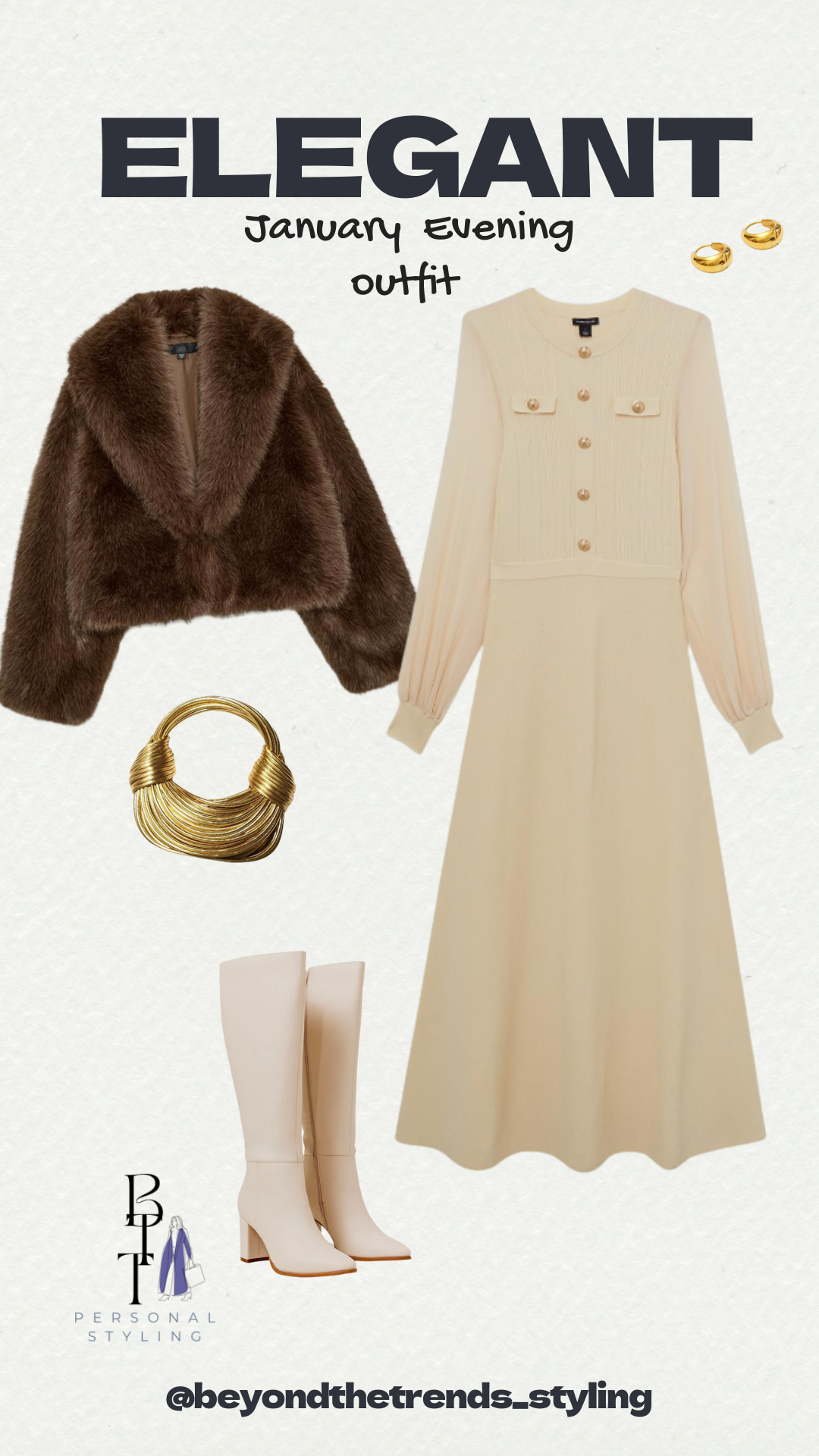 Elegant Winters Evening Outfit