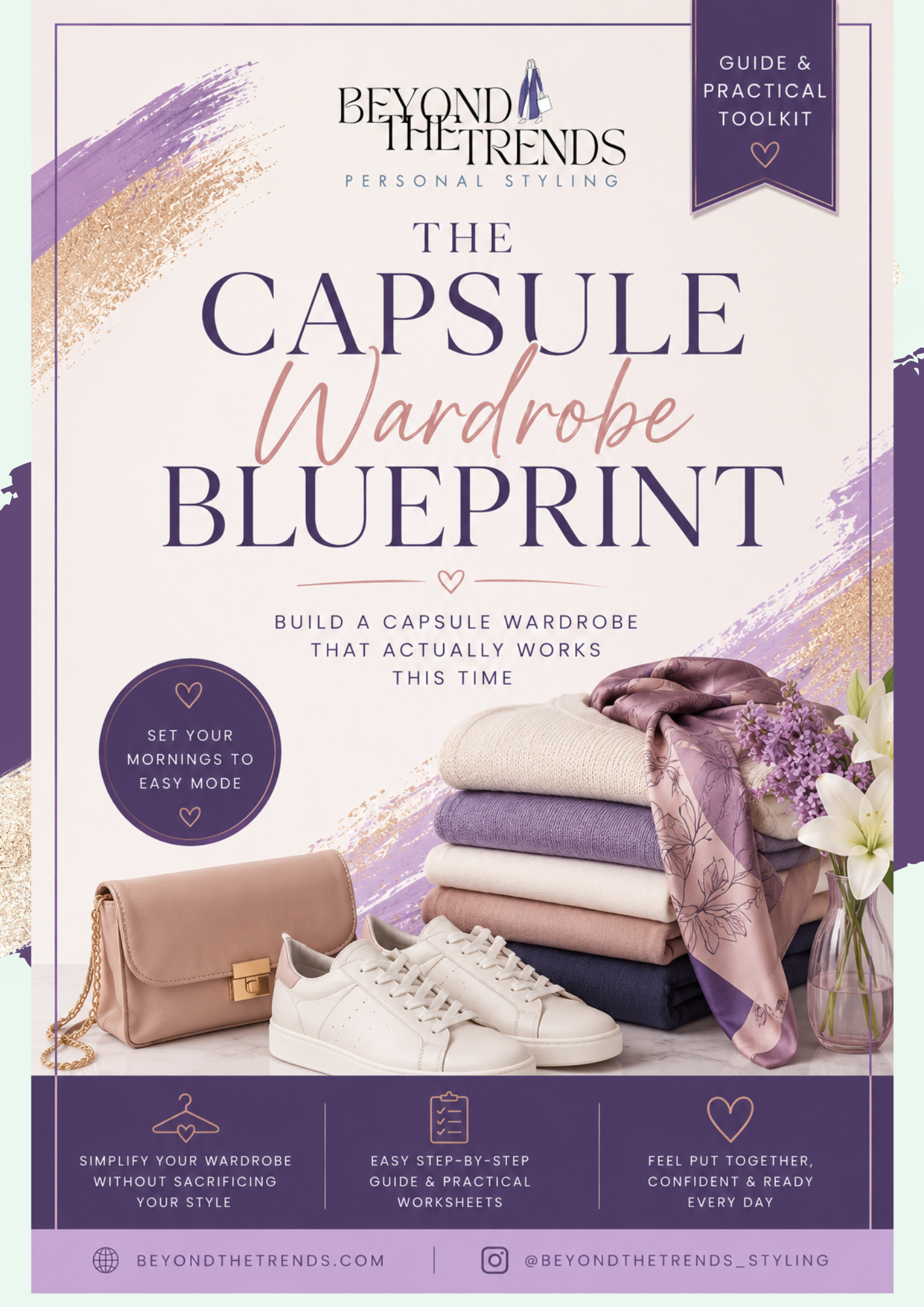 The Capsule Wardrobe Blueprint - Mini Course - More Outfits, Less Pieces
