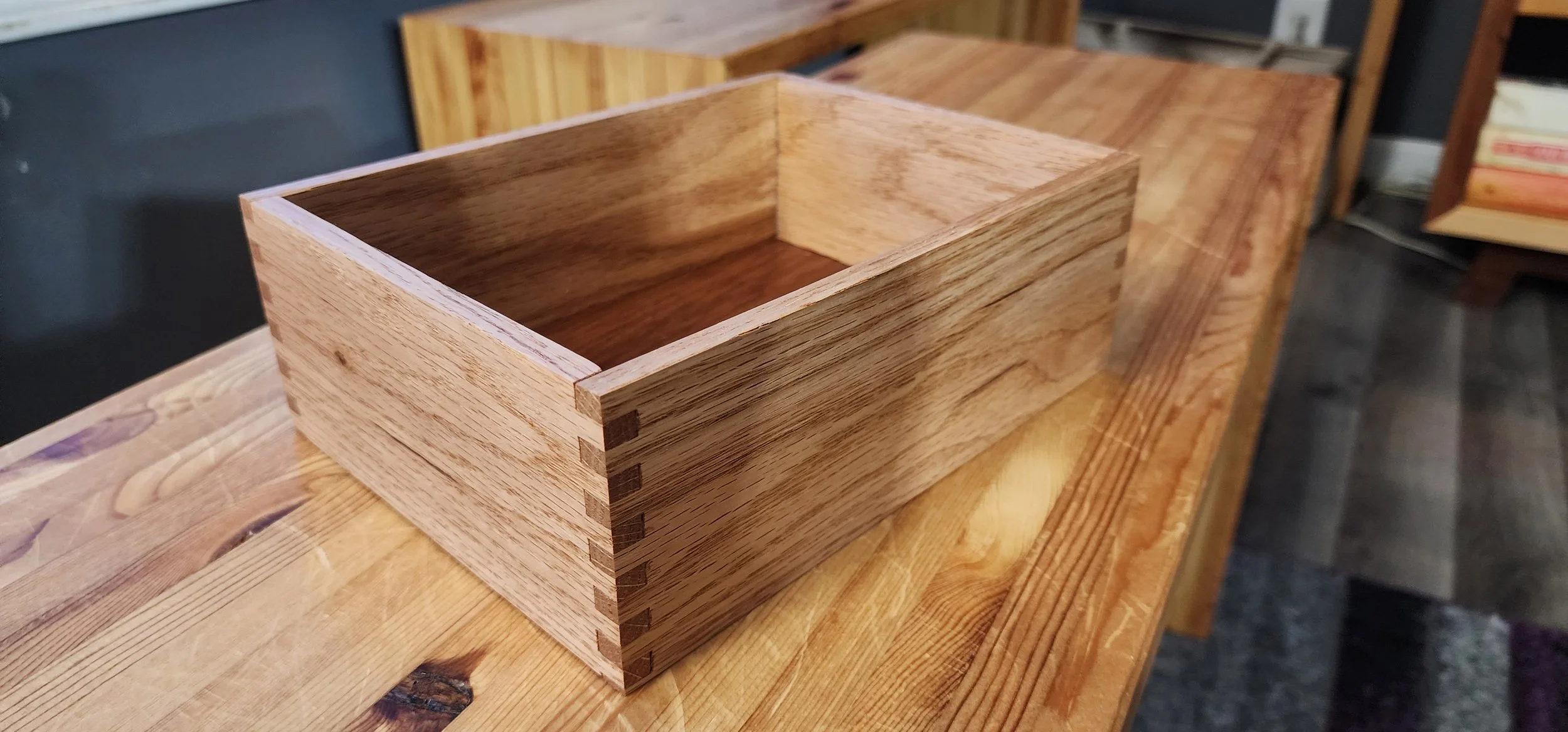 Small Box Joint Box - Reclaimed