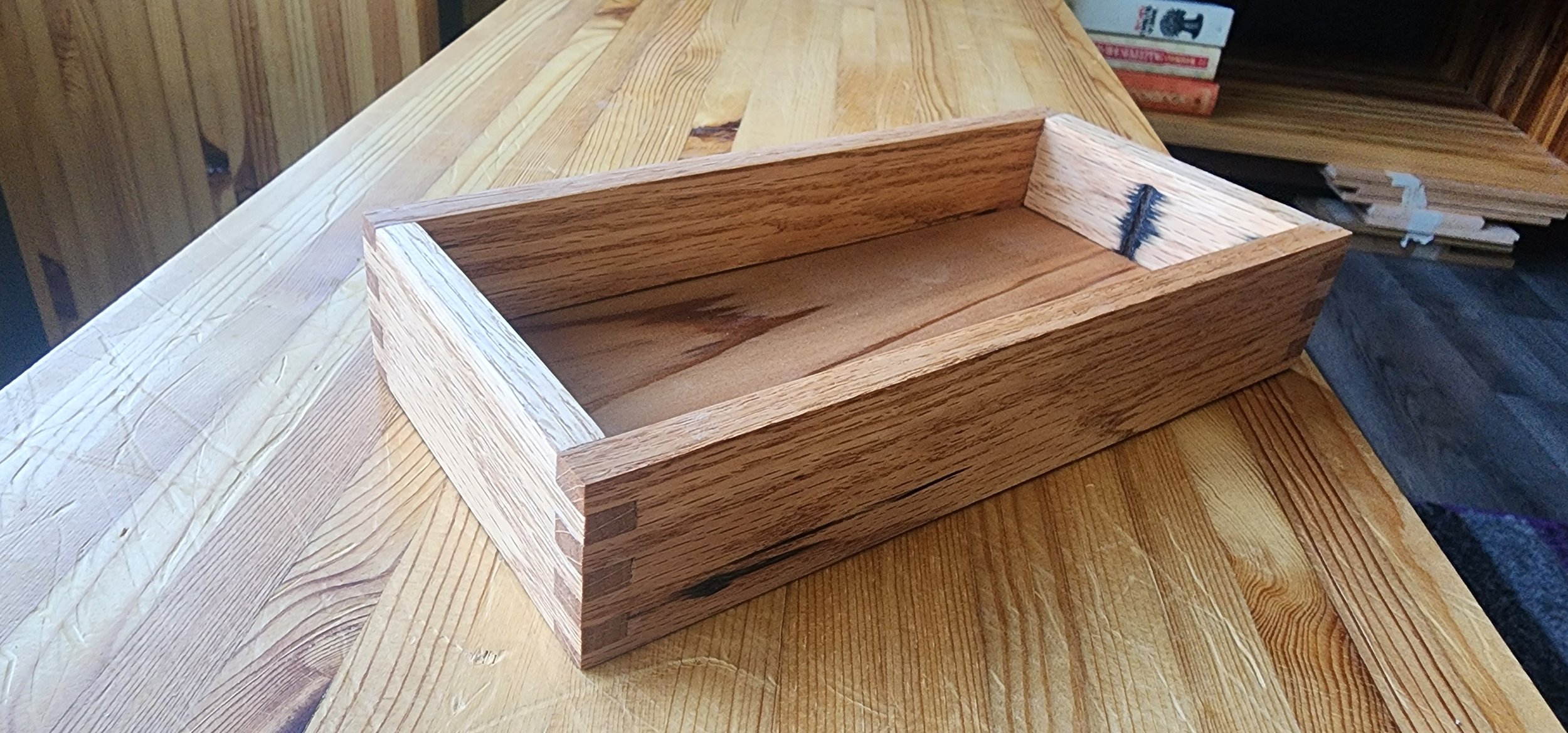 Small Box Joint Box - Reclaimed
