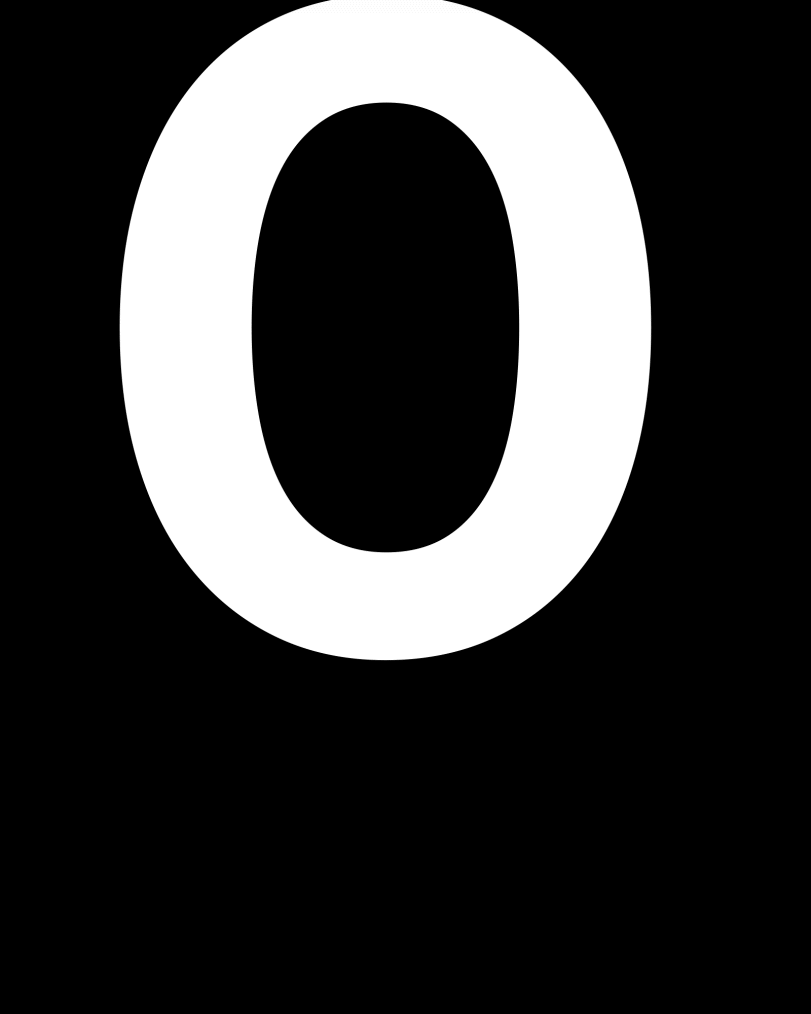 A digital number display showing zero.