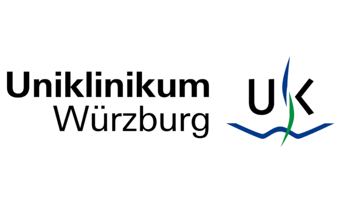 Ein Logo mit einem stilisierten blauen und grünen Wassertropfen, der aus Wasser besteht, daneben schwarzer Text.