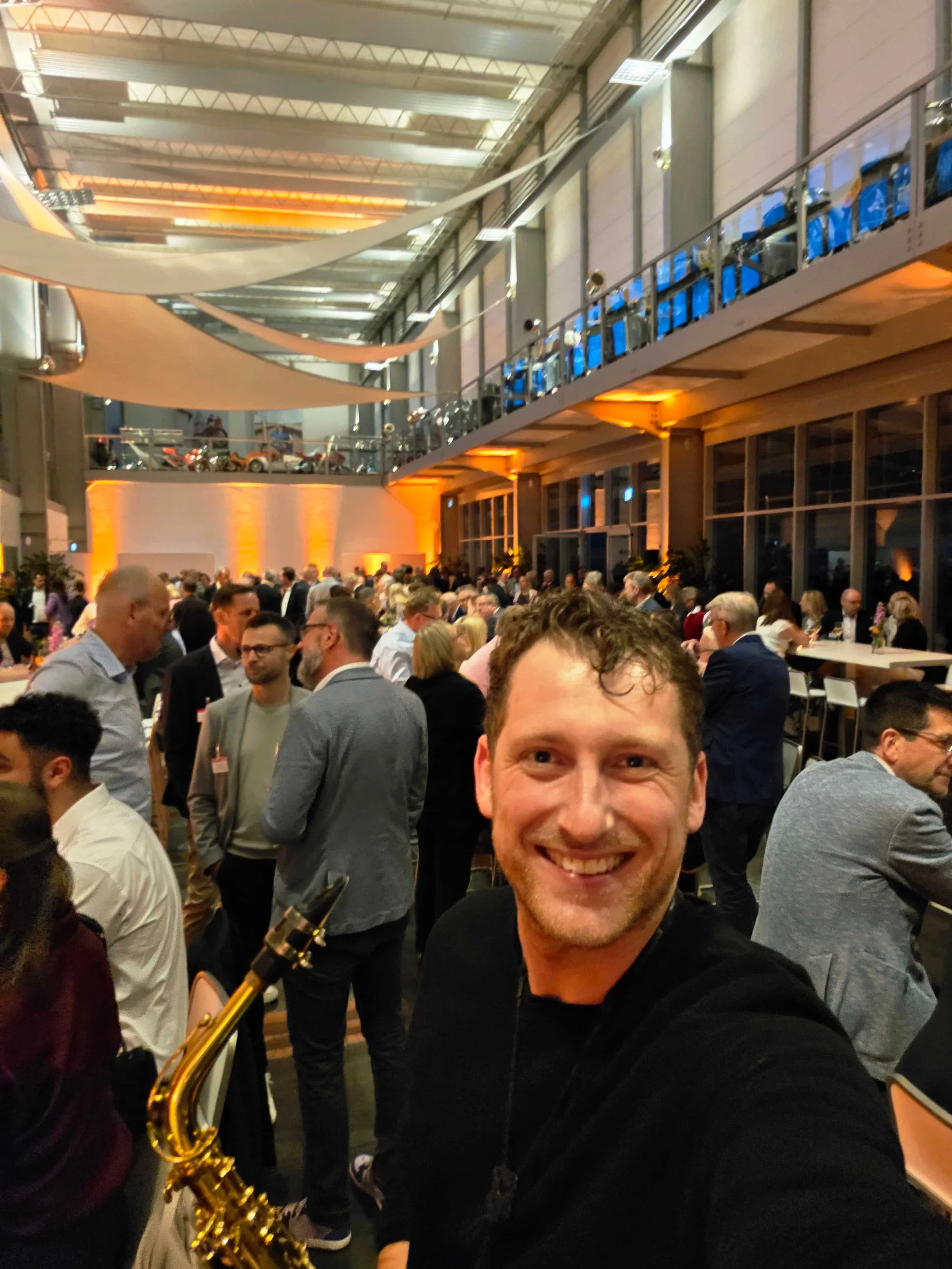 Firmenfeier Saxophonist Nürnberg München Freddy Heckel