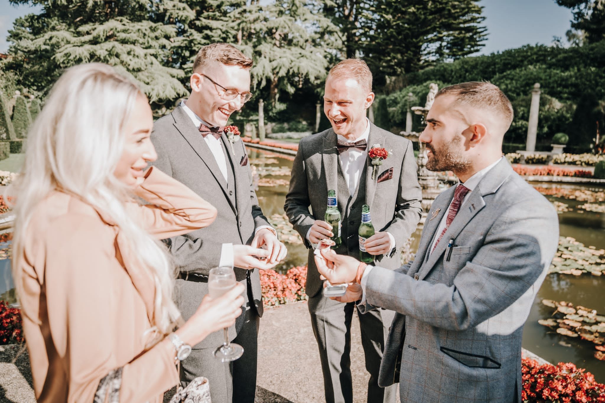 What Actually Happens During a Wedding Drinks Reception?