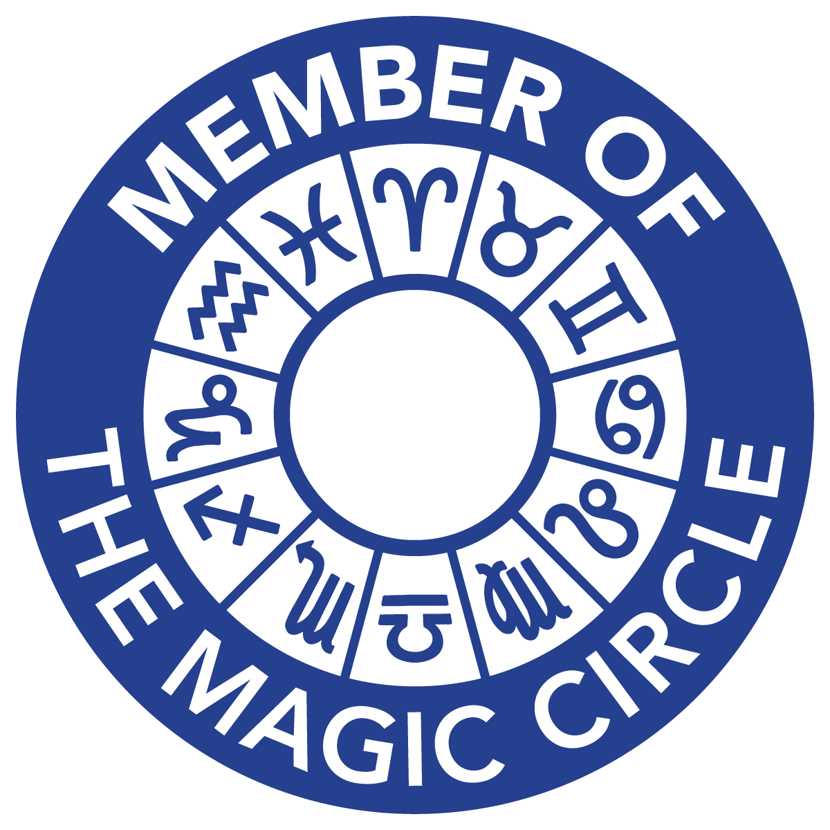 Alfie is a proud member of the magic circle