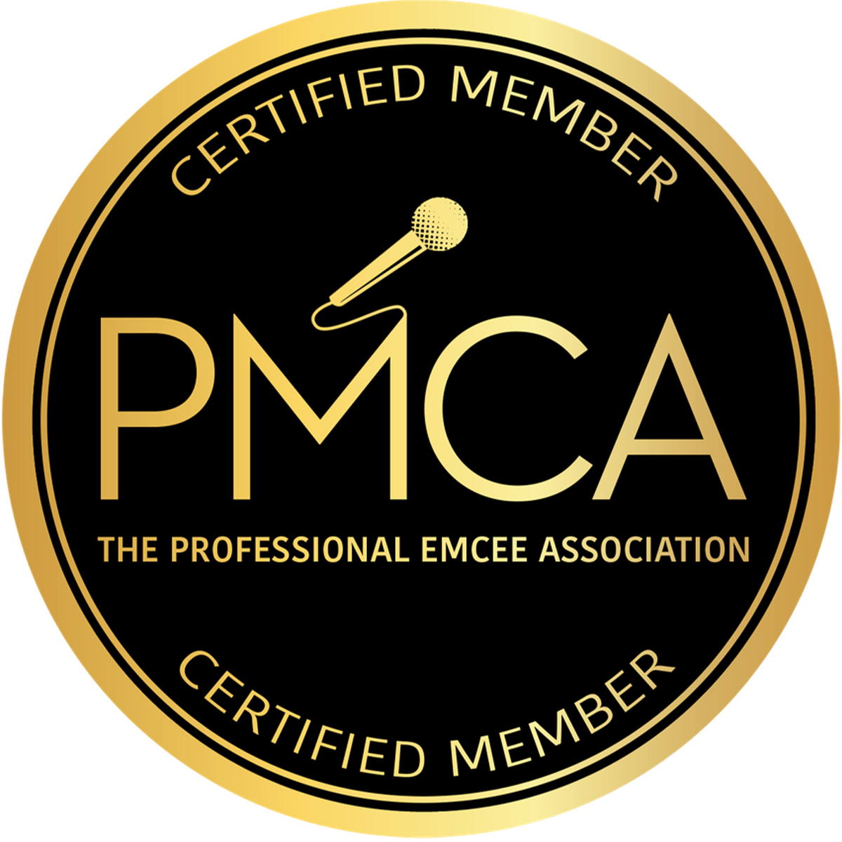 Alfie is a certified member of the Professional Emcee Assocaition