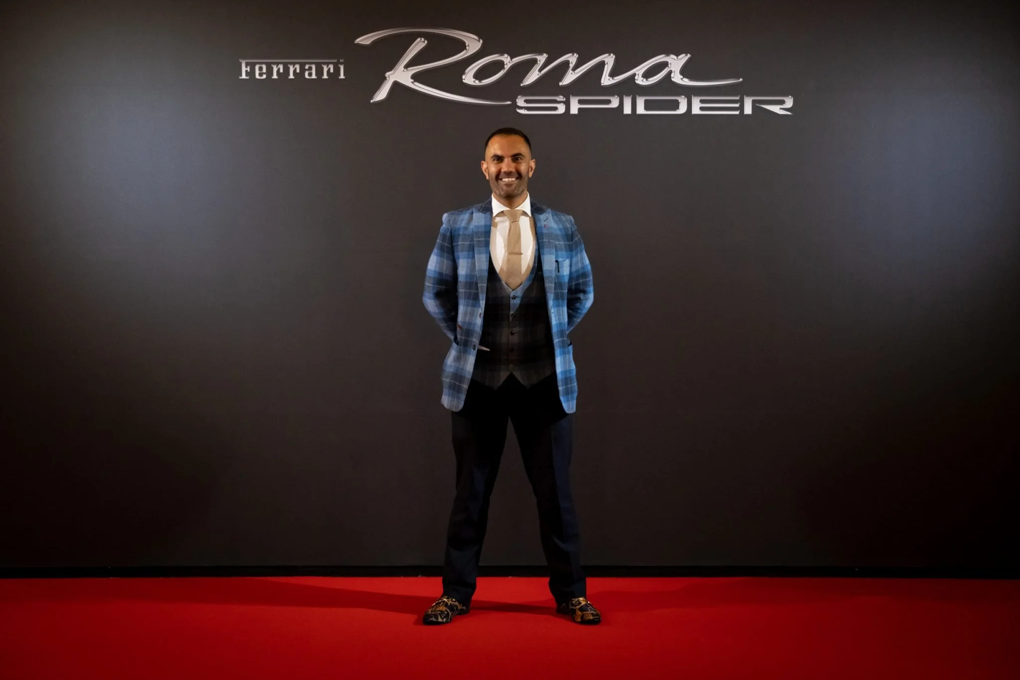 Magic circle member at prestigious Ferrari Roma launch event