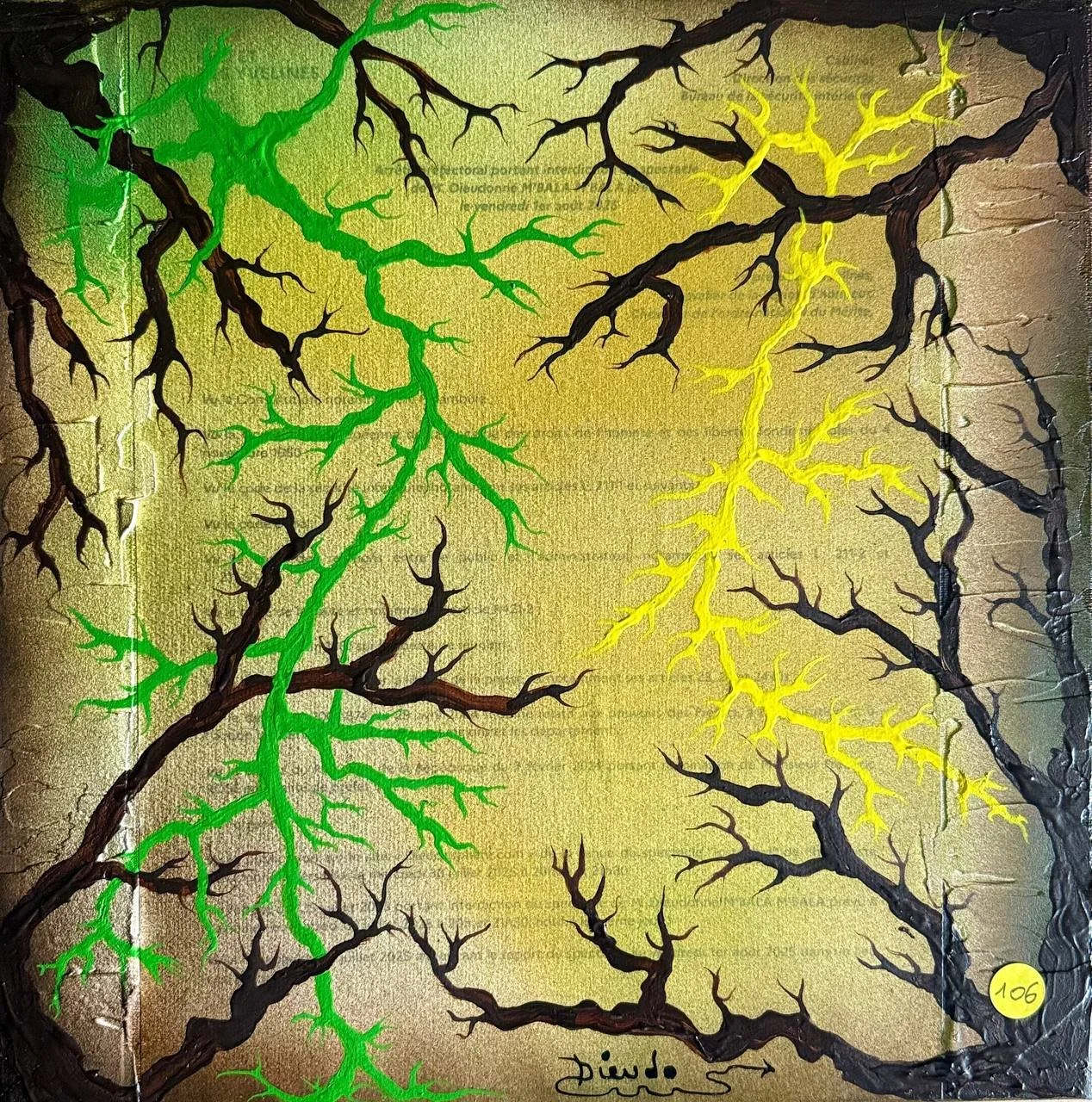 106 - Pression sanguine fôret (30x30)