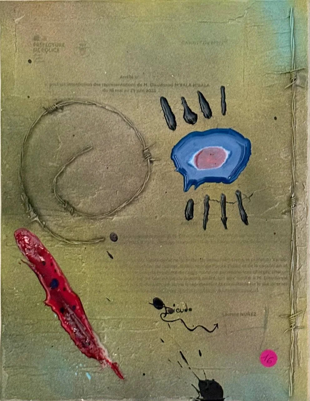 16 - La tâche (27x35)