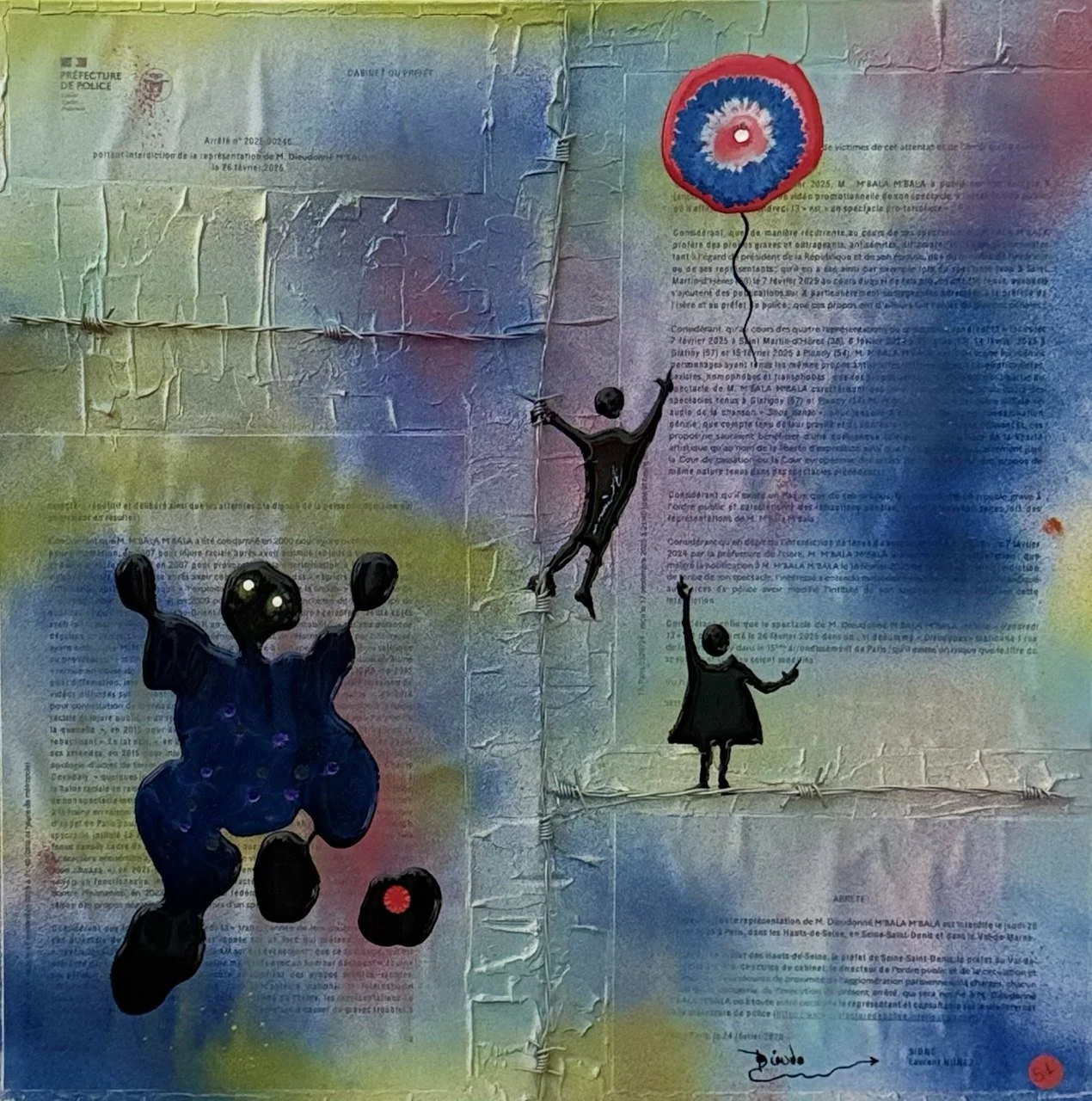 51 - Le ballon (50x50)
