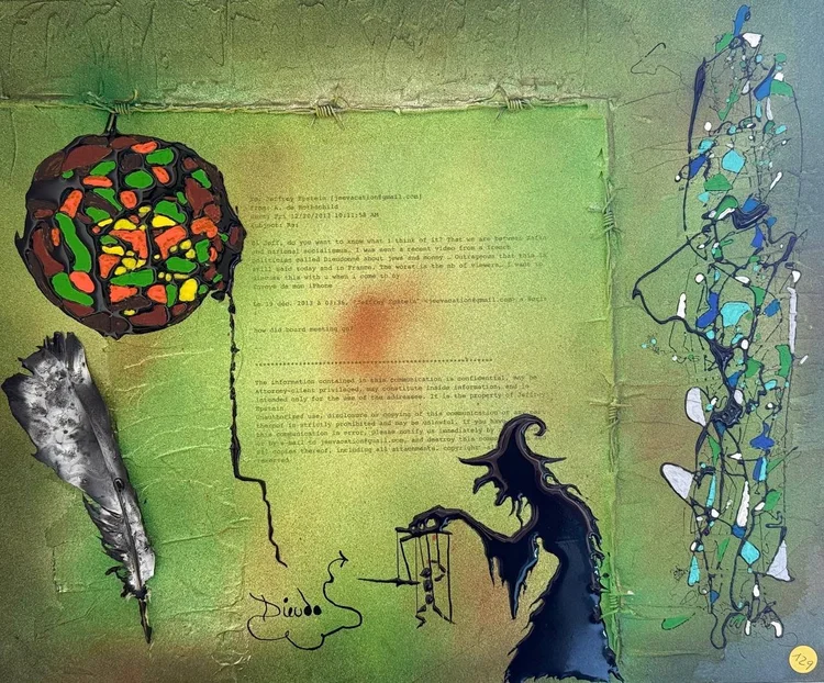 129 - Fil d'Ariane (38x46)