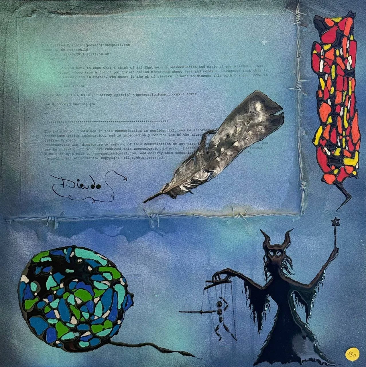 130 - Satariane (40x40)