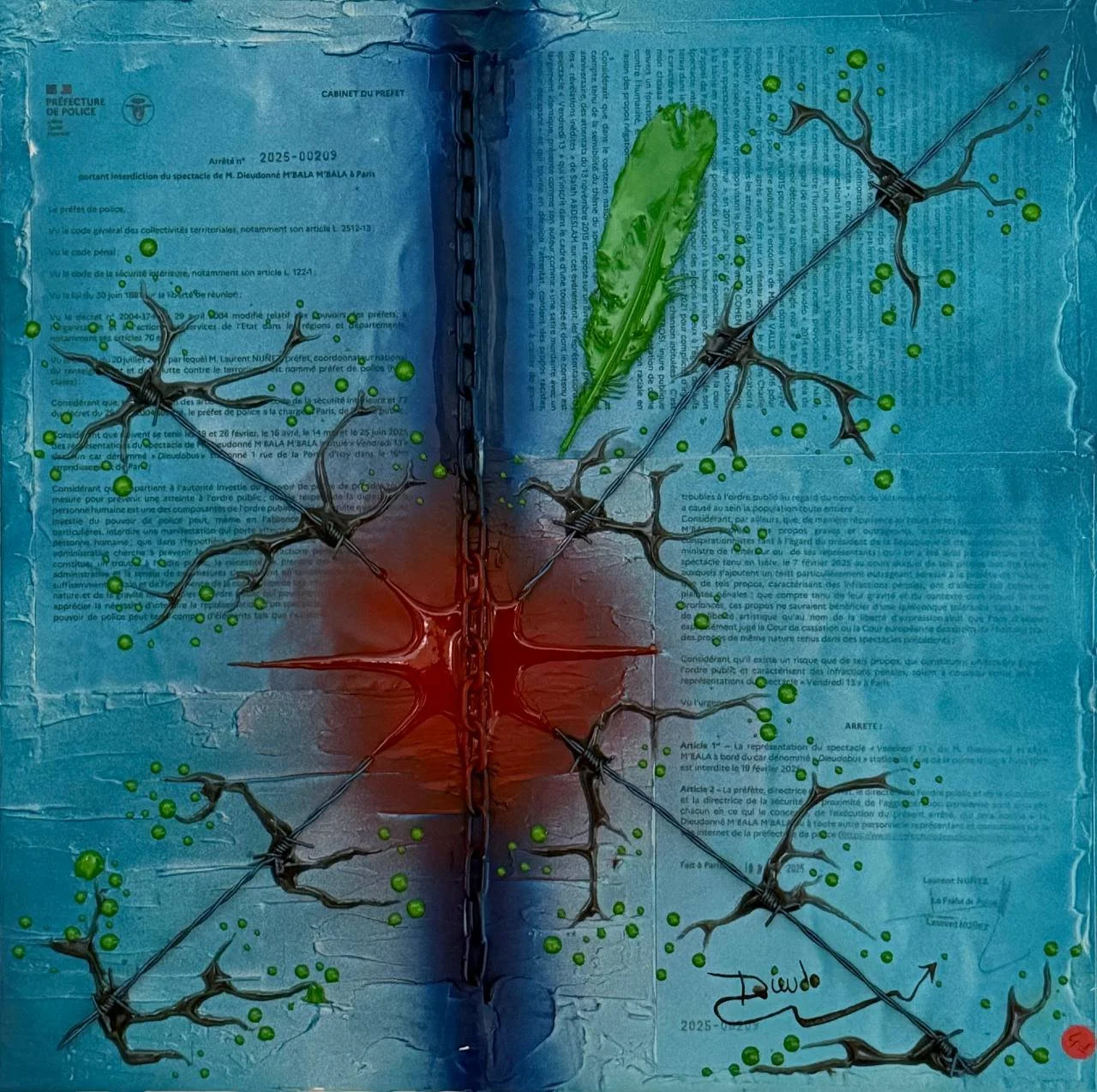 41 - Printemps laborieux (50x50)
Collection privée