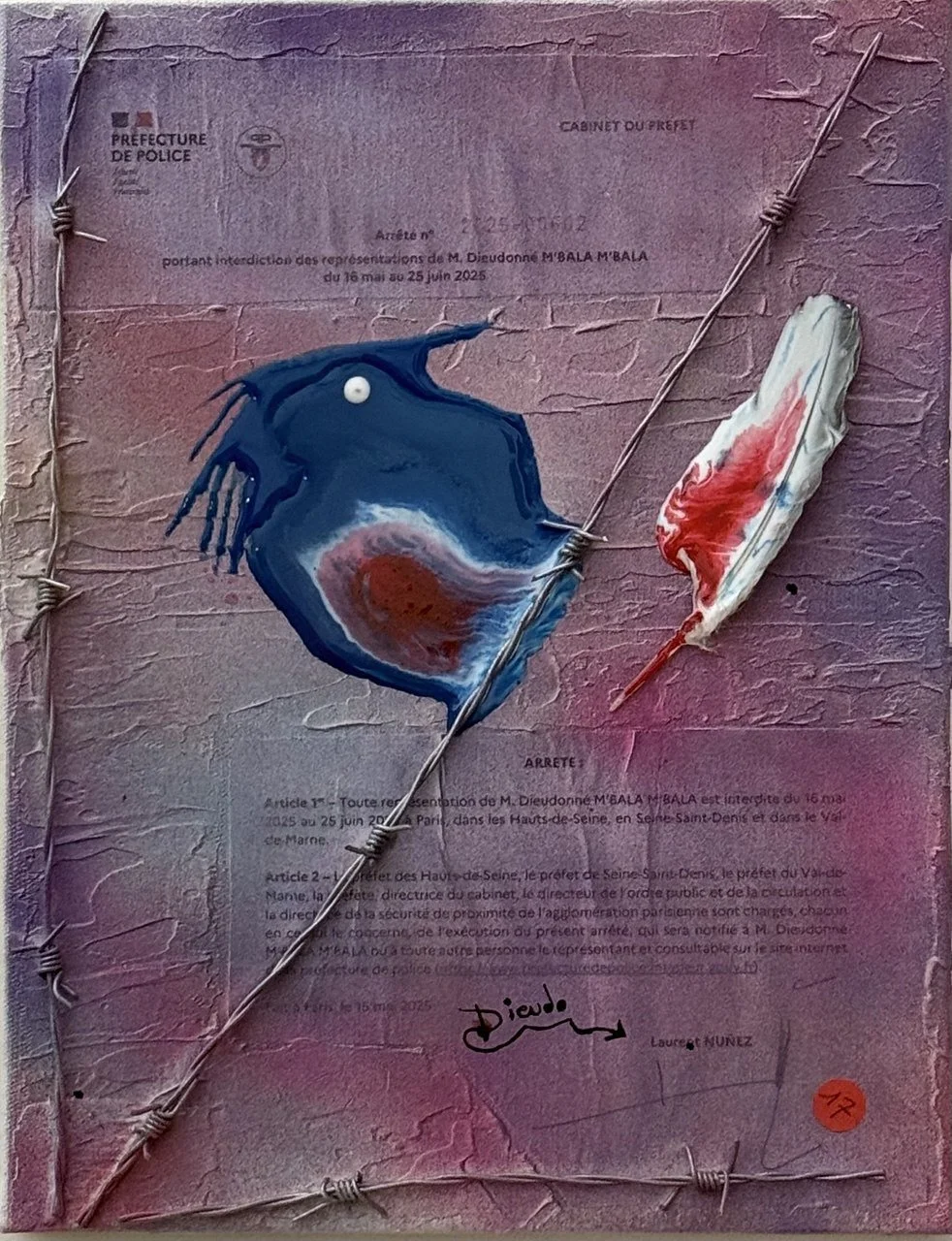 17 - Le pivert (27x35) 
Collection privée