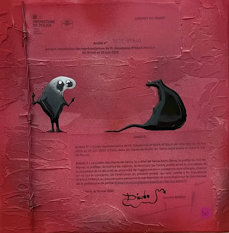 50 - Fais gaffe (30x30)