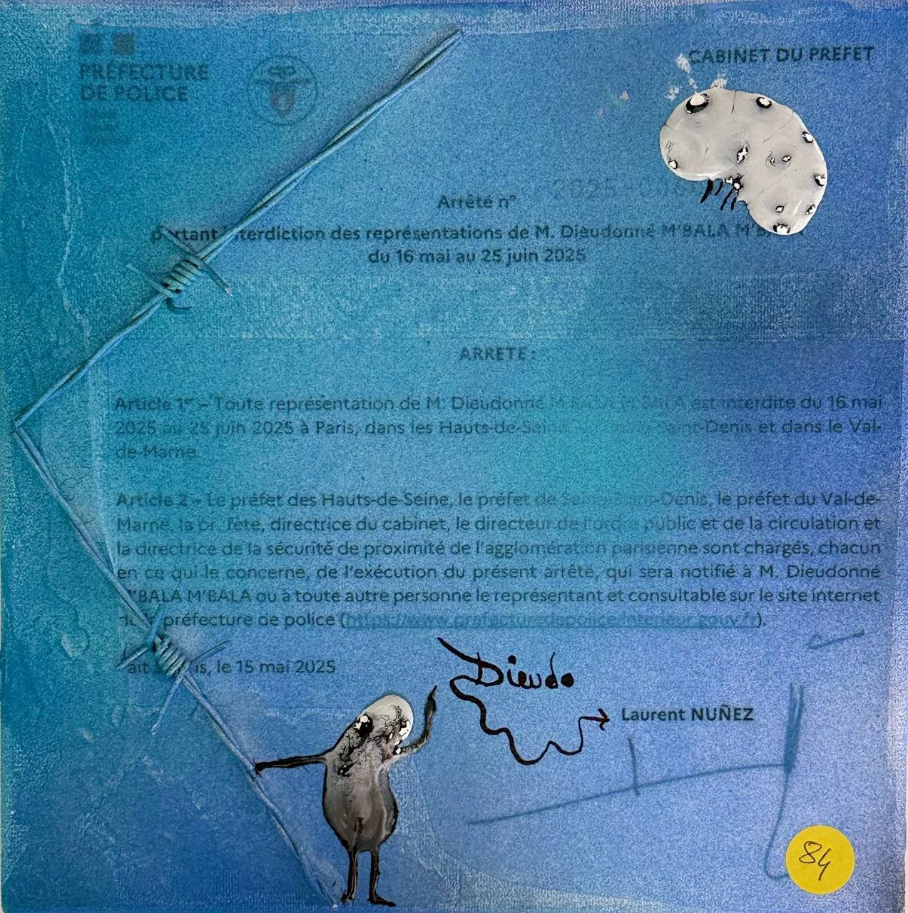 84 - Idée nouvelle (20x20) 
Collection privée