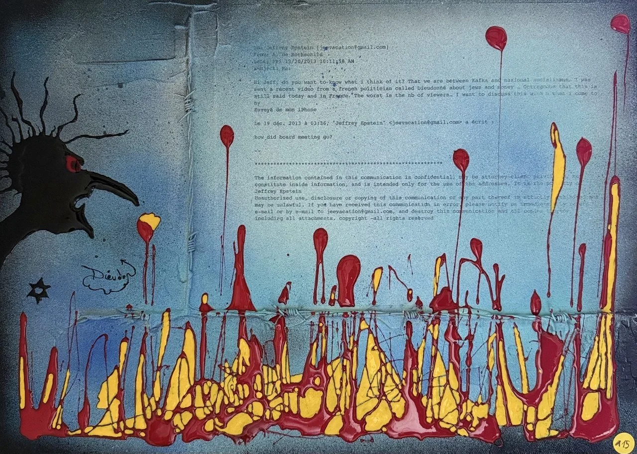 115 - La sorcière de Rotshild (33x46) 
Collection privée