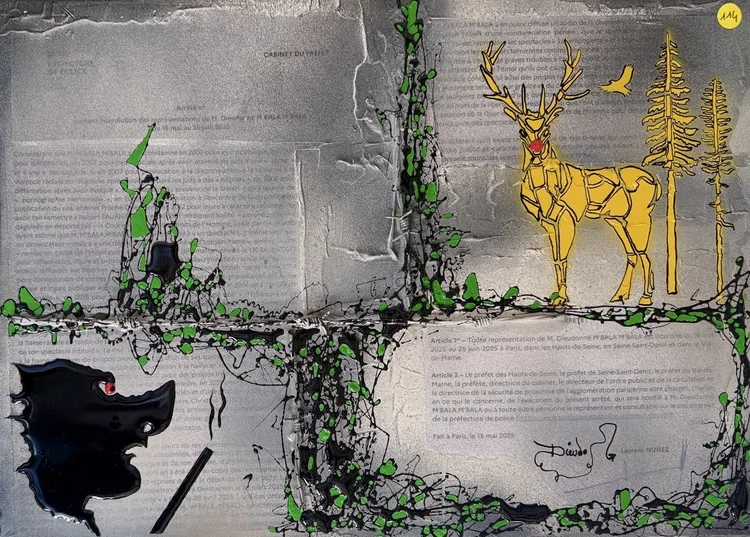 114 - Chasse au clown (46x33)