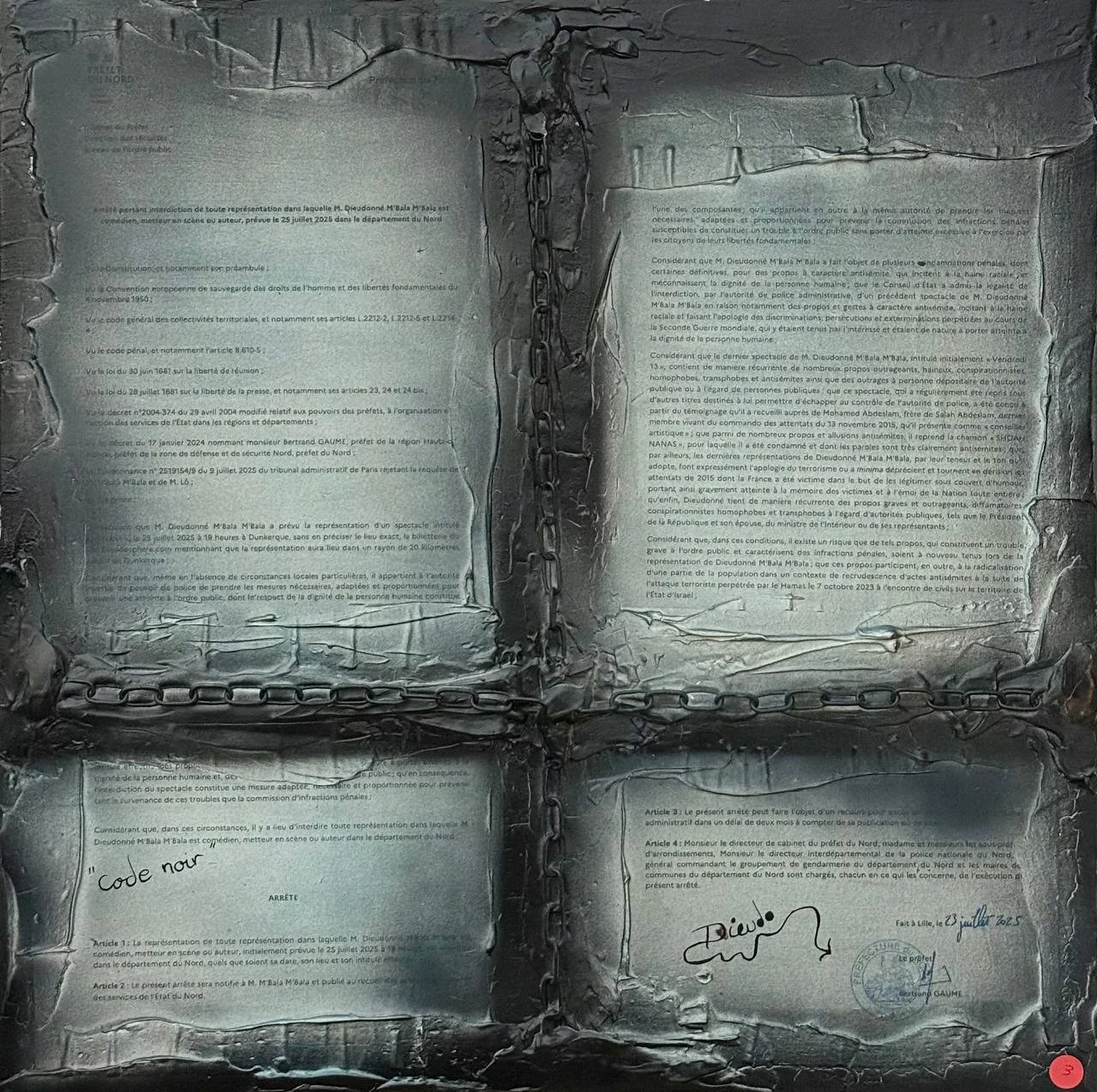 3 - Code noir (50x50)