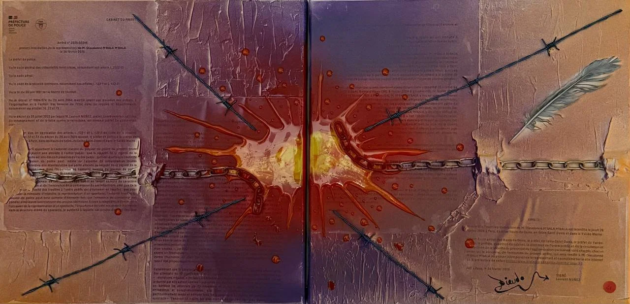 21 - Explosion cosmique (40x40 + 40x40)