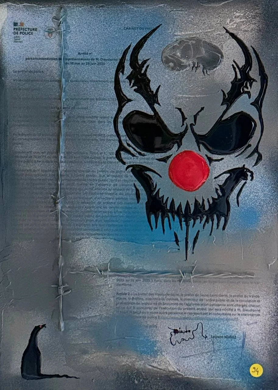 94 - Le crâne du clown (46x33)