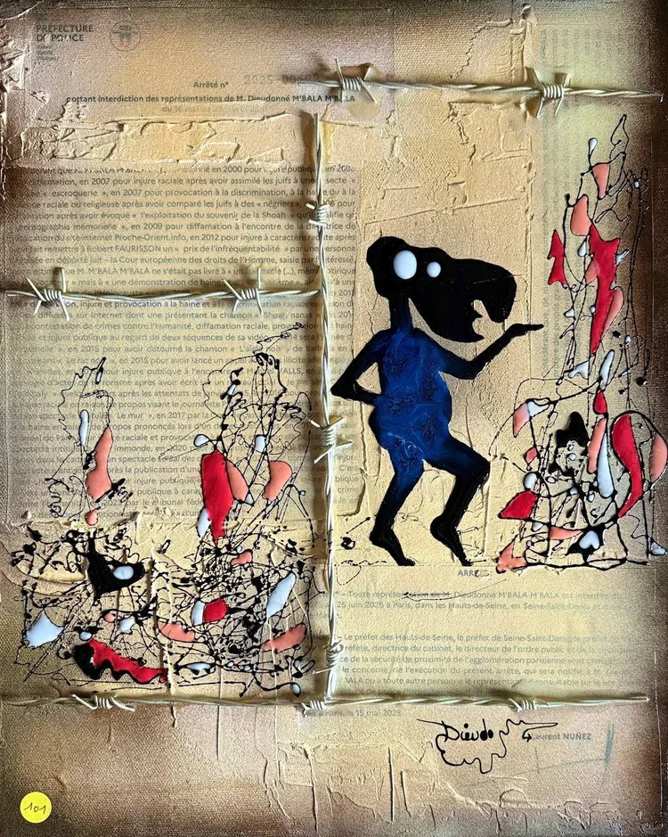 101 - Sur la pointe des pieds (41x33)