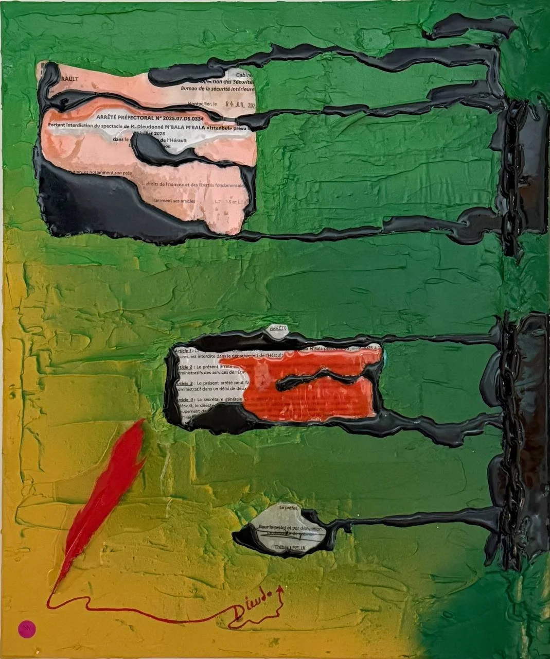 4 - La fuite (46x55)