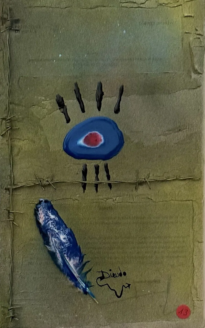 13 - L'oeil bleu (35x22)
Collection privée