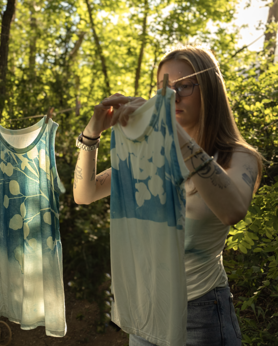 Cyanotype Print Tank