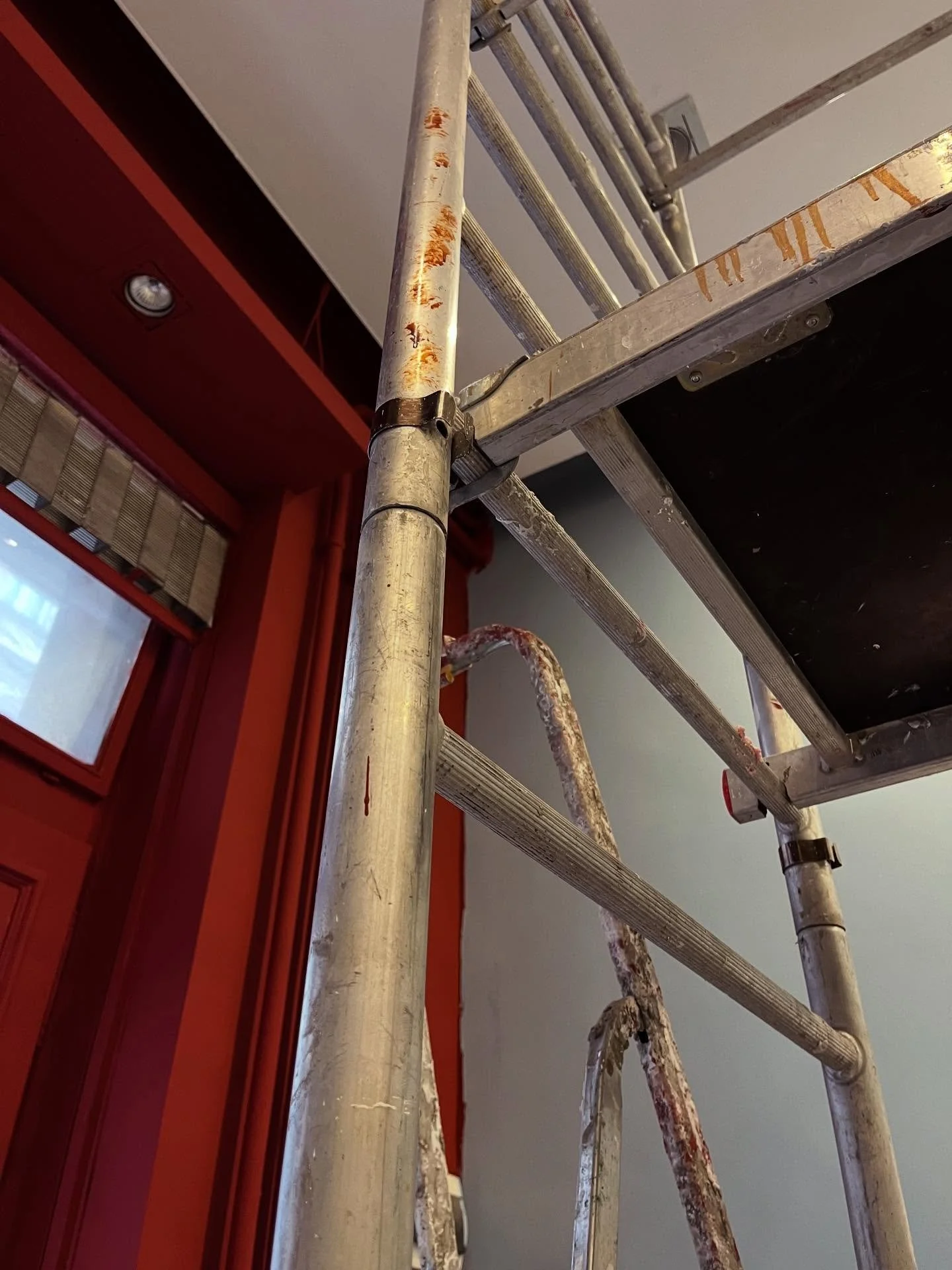 Sneak peek of the renovation. So excited to see every little detail fall into place!