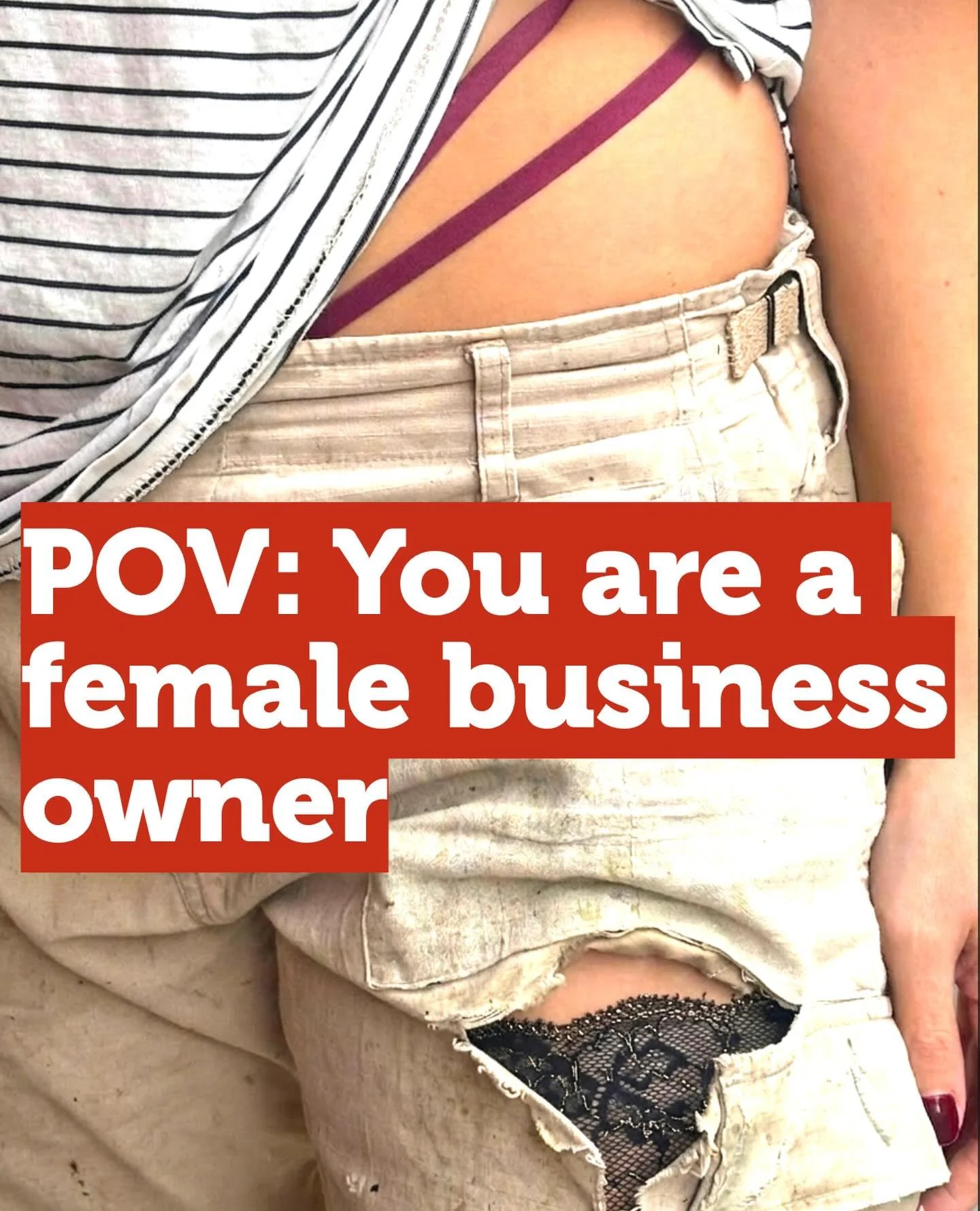 As a female business owner I often negotiate a business contract and my toddlers&lsquo; tantrum before my first coffee. 
As a female business owner I reached the level of multitasking where I can pitch my five-year growth plan to an investor while me