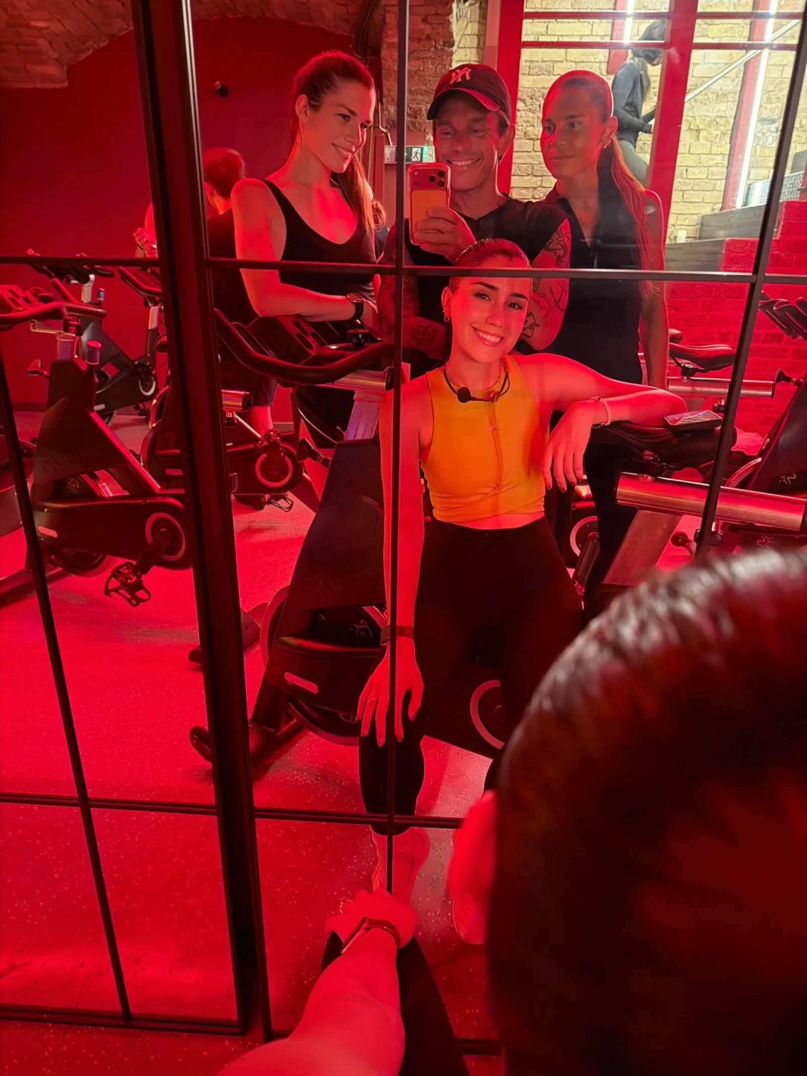 Serious glow after Dani&rsquo;s class 🔥