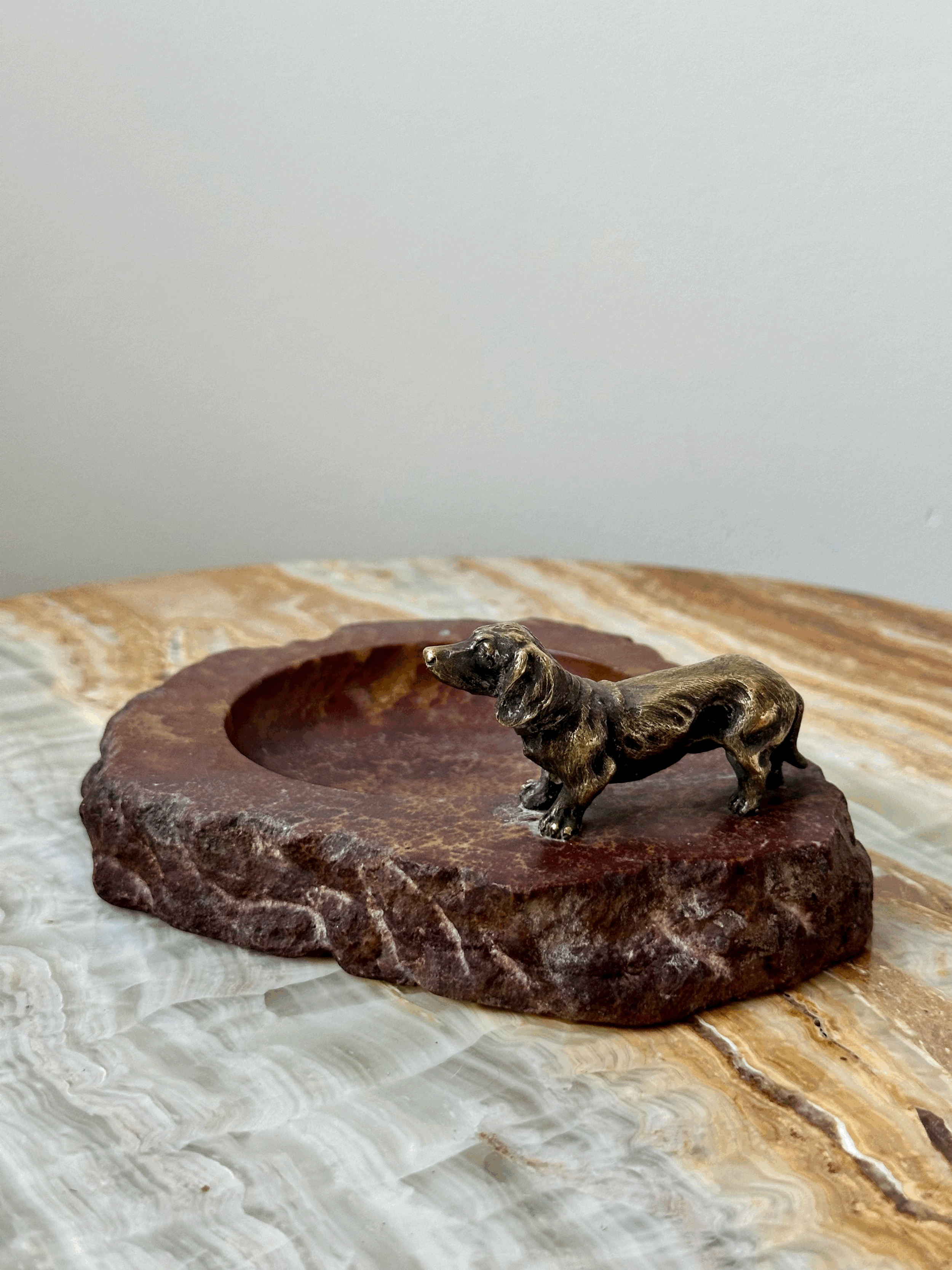 Art Deco Dachshund Ash Tray