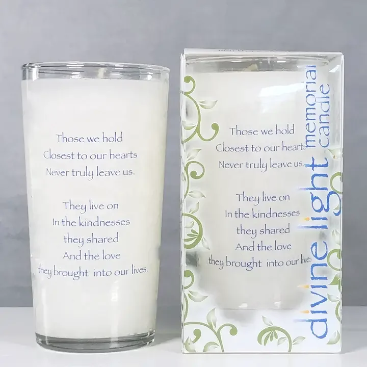 Those We Hold Closest To Our Hearts Memorial Sympathy Candle