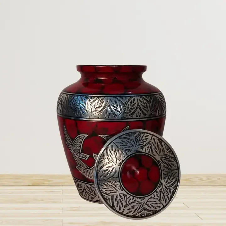 Flying Doves Large Adult Cremation Urn For Human Ashes