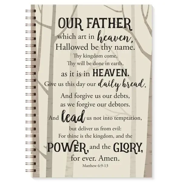 "The Lord's Prayer" Journal