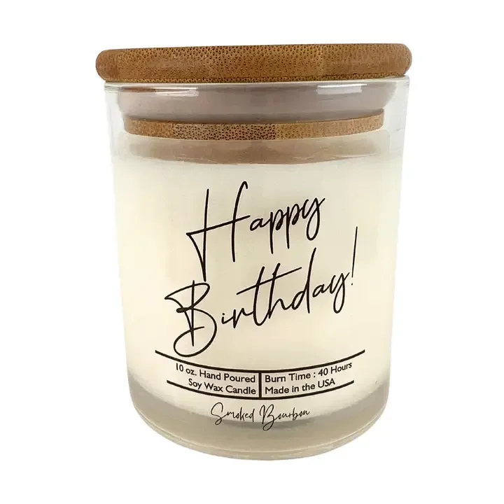 Happy Birthday Candle - Soy Wax Candle