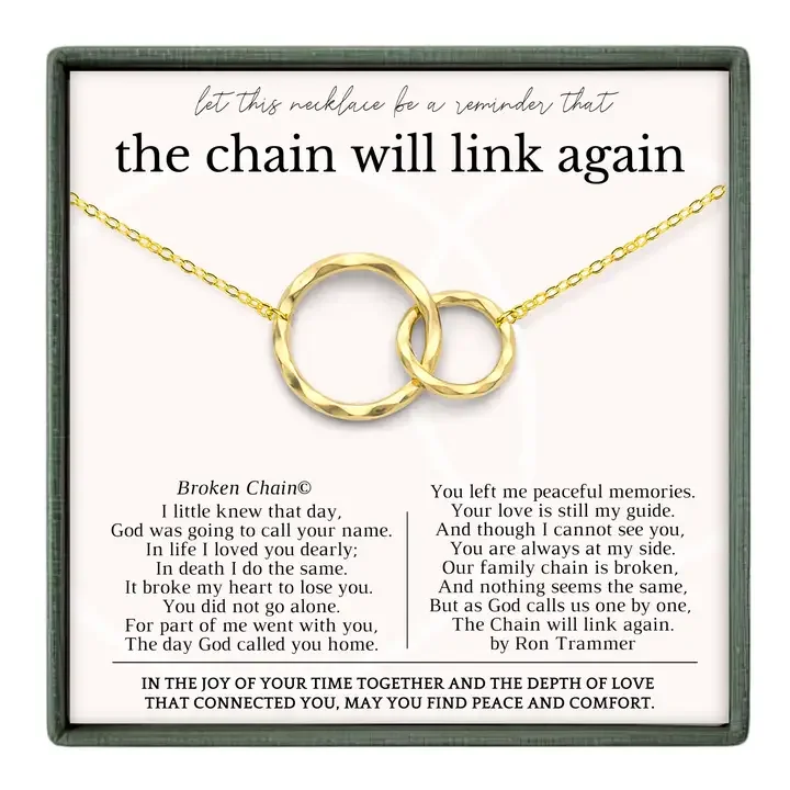 "the chain will link again"