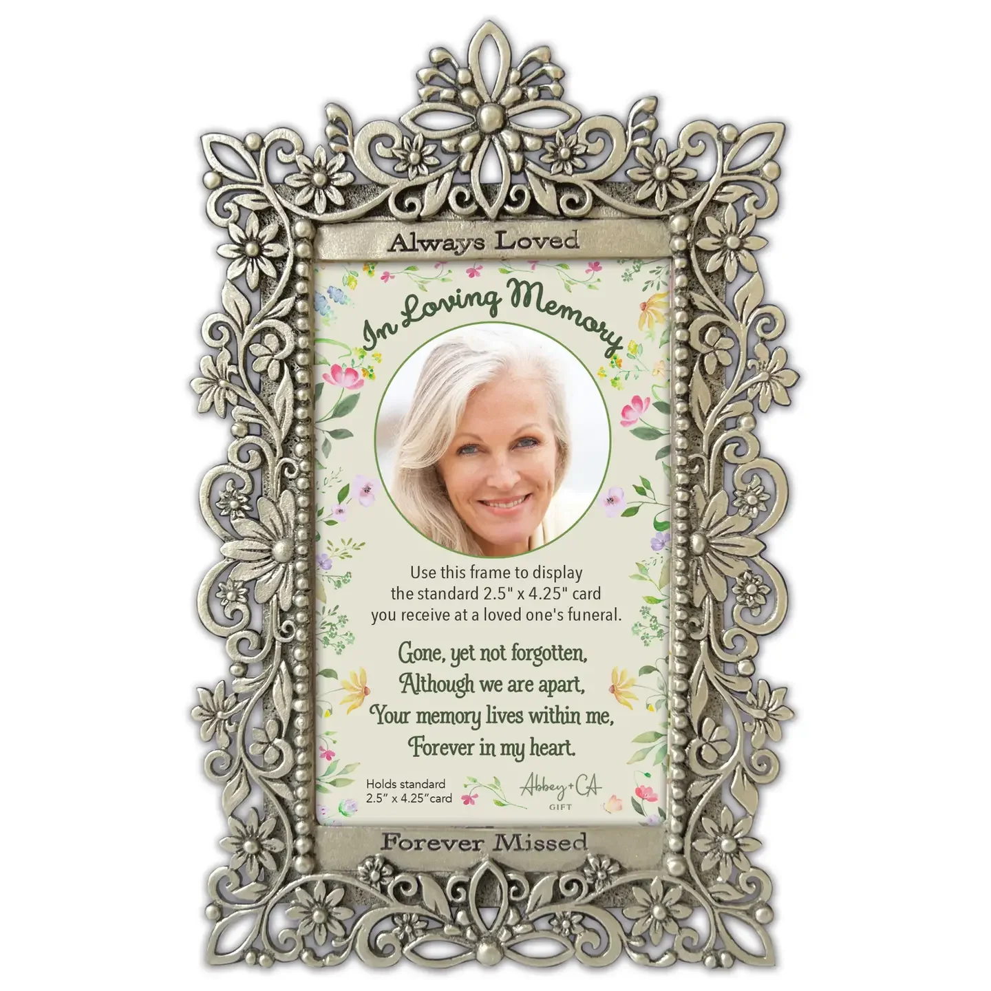 Always Loved Floral Frame