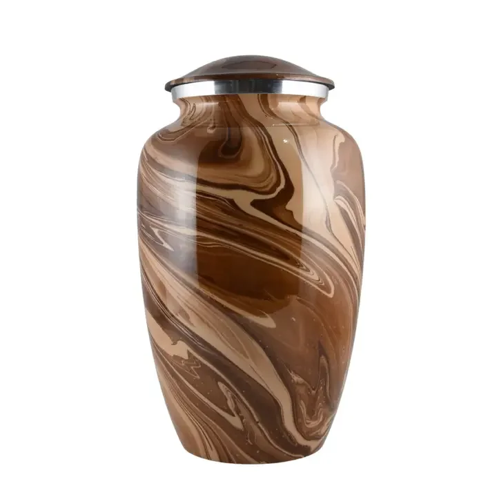 Premium Marble Urn Finish For Ashes Adult Male/Female