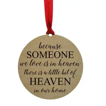 Someone in Heaven Christmas Wreath Ornaments Mantle Ornament
