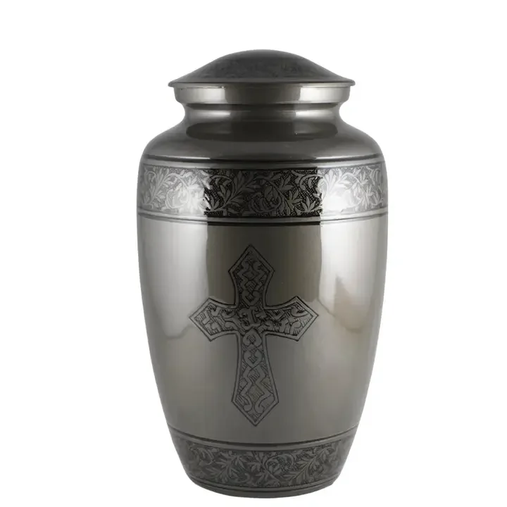 Holy Cross Large Adult Cremation Urn For Human Ashes