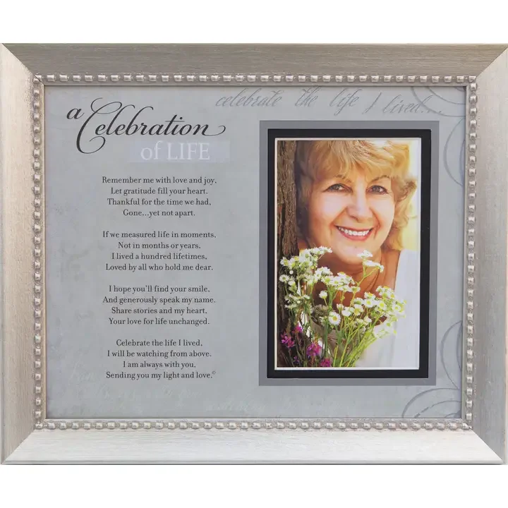 Celebration of Life Memorial Photo Frame 8x10