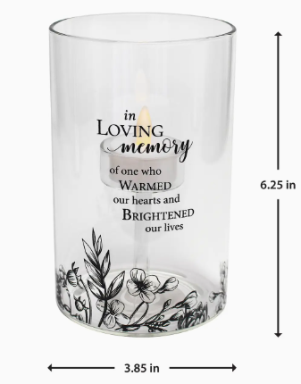 In Loving Memory Tea Light Candle Holder Measurements.png