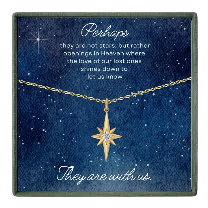 "Perhaps" Star Pendant Necklace