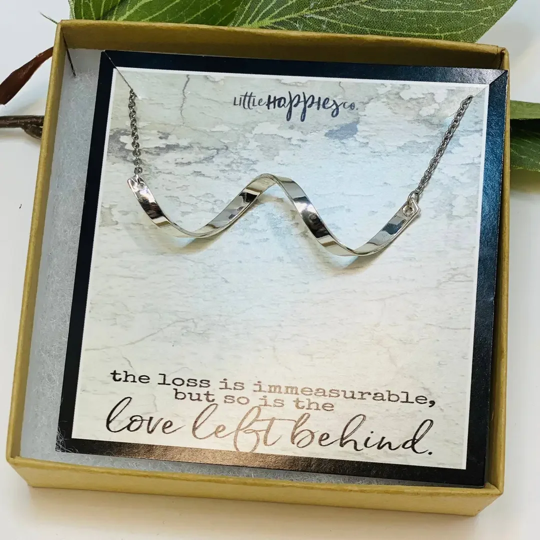 Love Left Behind Memorial Necklace